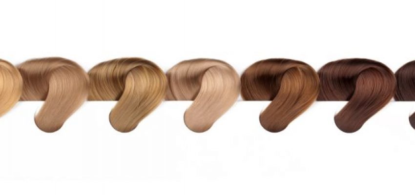 A range of hair colors.