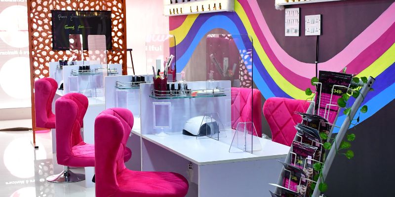 Add a vibrant pop of colors to your salon.