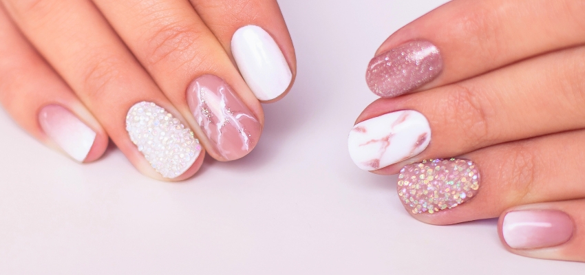 Stunning manicure designs showcasing the results of quality nail art tools