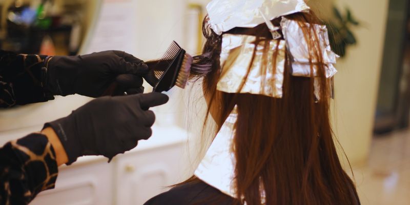 A professional colorist customizes the formula for your hair.